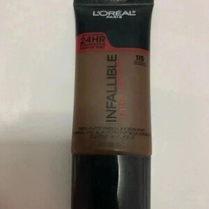 L’Oréal 24 HR Infallible Matte Finish 115 Shade Ladies Liguid Foundation